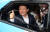 원희룡 국토교통부 장관이 9일 오전 서울 강남구 테헤란로에서 열린 자율주행 모빌리티 시범운행 행사에 참여해 현대자동차의 자율주행 전기차 '로보라이드(RoboRide)'를 타고 시범운행을 하고 있다. [뉴스1]
