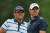 패트릭 리드(왼쪽)와 로리 매킬로이. 리드는 LIV, 매킬로이는 PGA 투어를 택했다. [AFP=연합뉴스]