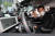 9일 오세훈 서울시장이 강남구 테헤란로에서 열린 자율주행모빌리티 시범운행 에서 현대자동차의 ‘로보라이드(RoboRide)’를 타고 있다. [연합뉴스]