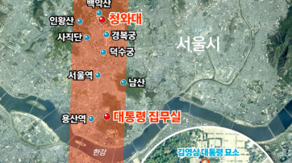 필연과 우연이 얽혔다…靑과 용산집무실 관통한 이 선의 비밀 [청와대 백과사전]