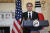 토니 블링컨 미국 국무장관이 13일(현지시간) 한미 외교장관 회담을 마친 뒤 공동 기자회견을 하고 있다. [AP=연합뉴스]