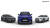 렉서스가 브랜드 첫 순수 전기차와 플러그인 하이브리드(PHEV) 모델을 15일 국내 선보인다. 오른쪽부터 순수 전기차 ‘UX 300e’, PHEV ‘뉴 제너레이션 NX 450h+’, 하이브리드 ‘NX 350h’. [사진 렉서스코리아]