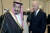 조 바이든 미국 대통령이 부통령이던 2011년 사우디아라비아를 방문해 당시 왕세자였던 살만 빈 압둘아지즈 현 국왕과 만났다.[AP=연합뉴스]