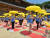  요가의 날을 앞두고 지난 18일 전남 구례 화엄사에서 열린 요가대축제 모습. 사진 화엄사 