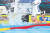 49년 만에 세계선수권 남자 자유형 100·200m를 석권한 다비드 포포비치. ‘수영 신동’을 넘어 차세대 ‘수영 황제’ 등극을 눈앞에 두고 있다. [신화통신=연합뉴스]