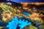 설악 워터피아의 노천 온천 스파밸리는 야간에 특화한 '나이트 스파' 프로그램을 내놨다. 사진 한화호텔앤드리조트