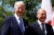 조 바이든 미국 대통령과 올라프 숄츠 독일 총리가 26일(현지시간) 독일 바이에른주 엘마우성에서 열린 주요7개국(G7) 정상회의에서 만났다. 로이터=연합뉴스