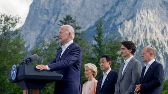 G7 "中 일대일로 맞서 777조원 투자"…러시아산 금 수입금지 