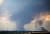 돈바스 지역 루한스크주의 리시찬스크에 있는 정유공장 위로 연기가 피어오르고 있다. [AFP=연합뉴스]