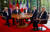 28일 한자리에 모인 G7 정상. 왼쪽부터 보리스 존슨 영국 총리, 조 바이든 미국 대통령, 올라프 숄츠 독일 총리, 에마뉘엘 마크롱 프랑스 대통령, 마리오 드라기 이탈리아 총리. 로이터=연합뉴스 