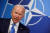 북대서양조약기구(NATO·나토)에 참석한 조 바이든 미국 대통령.[로이터=연합뉴스