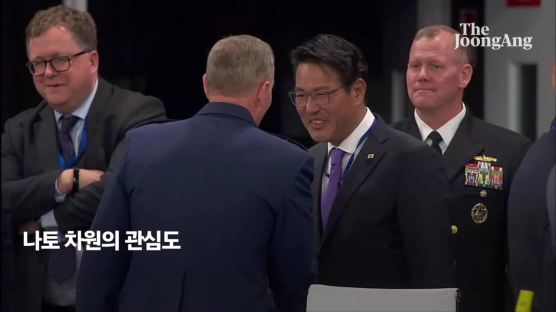 尹 "비핵화 의지, 북핵 의지보다 강해야" 韓정상 첫 나토연설 