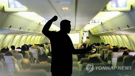'음성확인서' 묻자 기내 난동…1시간 지연 시킨 20대 승객 집유