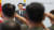 윤석열 대통령이 6일 오전 충남 계룡대에서 열린 전군 주요지휘관회의에서 참석자들로부터 거수경례를 받고 있다. 연합