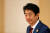 아베 신조 전 일본 총리. [로이터=연합뉴스]