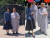 윤석열 대통령 부인 김건희 여사가 지난 5월 충북 단양 구인사를 방문한 모습. 이날 입은 치마가 5만원대 쇼핑몰 제품이라는 게 화제가 됐다. [독자 제공] 
