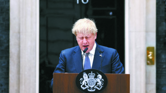 [사진] ‘거짓말’ 존슨 영국 총리 물러난다