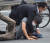 8일 아베 신조(安倍晋三·67) 전 일본 총리의 피격 현장에서 경찰이 해군자위대원 출신의 야마가미 데츠야(山上徹也)를 총격범으로 체포했다. [로이터=연합뉴스]