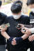  여자친구를 살해한 뒤 시신을 집 밖으로 던진 혐의를 받는 30대 남성이 지난해 11월 19일 오후 서울 서초구 서울중앙지방법원에서 열린 구속 전 피의자심문(영장실질심사)에 출석하고 있다. 뉴스1