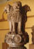 인도 사르나트 지역 박물관에 보존돼 있는 원본 사자주두상. 트위터 캡처