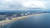2022 보령머드해양박람회가 16일 개막, 다음달 15일까지 충남 보령 대천해수욕장 일원에서 열린다. 사진은 하늘에서 촬영한 대천해수욕장 전경. [사진 보령시]