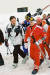 블라디미르 푸틴 러시아 대통령(오른쪽)이 지난 2001년 2월 10일 볼프강 슈에셀 오스트리아 총리와 함께 오스트리아 장크트 크리스토프 스키장을 방문해 스키를 타고, 세계 알파인스키 선수권대회 결승전을 관람했다. 러시아 대통령실
