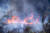 16일 스페인 카세레스 지역이 대형 산불로 화염과 연기에 휩싸였다. [EPA=연합뉴스]