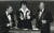 1977년 로스엔젤레스에서 열린 제34회 골든 글로브 시상식에서 상 받은 실베스터 스탤론(가운데)와 록키의 공동 프로듀서인 어윈 윙클러(왼쪽), 로버트 샤토프(오른쪽). AP=연합뉴스.