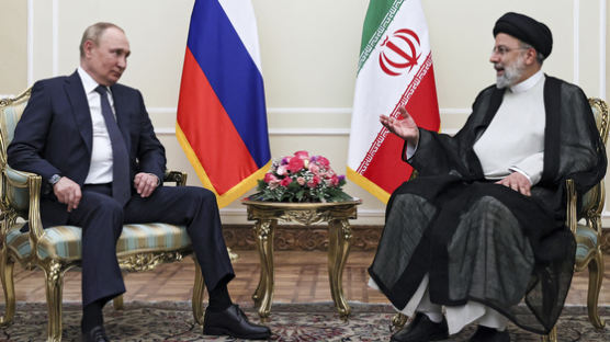 푸틴, 이란 찾아 ‘반미 연대’ 강화…우크라·시리아 문제 논의