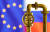 유럽연합과 러시아 국기, 가스관을 합성한 이미지[로이터=연합뉴스]