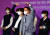 최태원 부산세계박람회 유치위 공동위원장이 19일 서울 용산구 하이브엔터테인먼트에서 열린 방탄소년단 2030부산세계박람회 홍보대사 위촉식에서 BTS 지민과 하트를 만들고 있다. [뉴스1]