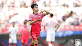 '19세 강성진 멀티골' 한국축구, 약체 홍콩에 3-0 승 
