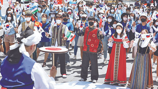 [사진] ‘이민 역사 120년’ 한국 온 동포 대학생