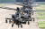 지난 25일 경기도 이천 육군항공사령부에서 열린 항공작전 훈련에서 AH-64E 아파치 가디언 공격헬기가 호버링을 하고 있다. [사진공동취재단]