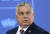 빅토르 오르반 헝가리 총리가 6월 30일 스페인 마드리드에서 북대서양조약기구(나토) 정상회담에 참석하고 있다. AP=연합뉴스