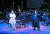 지난 22일 서울 예술의전당에서 공연된 ‘콘서트 오페라 파우스트’에서 각각 파우스트와 메피스토펠레로 나온 테너 박승주(왼쪽)와 바리톤 고경일. [사진 강태욱]