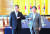 박진 외교부 장관은 지난 18일 일본 도쿄 외무성 이쿠라공관에서 하야시 요시마사 일본 외무상과 만나 현금화 조치 이전에 강제징용 문제의 해법을 도출해야 한다는 입장을 강조했다. [연합뉴스]
