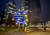 독일 프랑크푸르트에 있는 유럽중앙은행 앞에 유로화 문양의 조형물이 지어져 있다. [AP=연합뉴스]