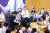 더불어민주당 당권 주자인 이재명 후보가 31일 오전 대구 엑스코에서 열린 대구시민 토크쇼에 참석해 연설하고 있다. 뉴스1