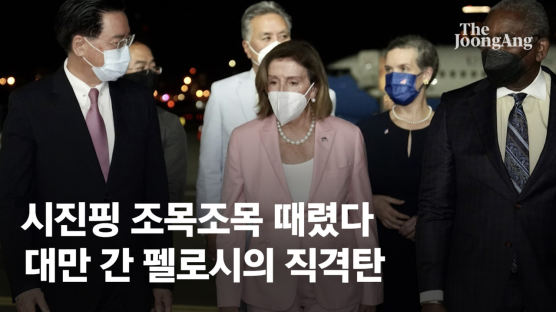 TSMC·홍콩·위구르…대만 간 펠로시, 시진핑 아픈 곳만 찌른다 