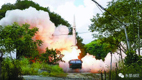 [사진] 중국, 대만 포위훈련 개시 … “둥펑 미사일 최소 11발 발사”