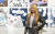 팝 아티스트 낸시랭이 지난해 10월 12일 오후 서울 종로구 인사동 갤러리그림손에서 열린 개인전 '버블코코 Bubble Coco' 기자간담회에서 포즈를 취하고 있다. 뉴시스