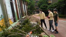 수도권·강원·세종 학교 126곳 호우 피해…전날보다 36곳 늘어