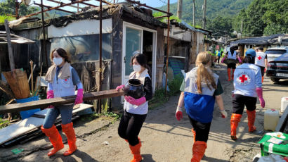 한화·포스코·LS그룹 집중호우 피해 복구 성금 기탁