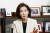 나경원 전 국민의힘 의원이 6월 2일 서울 동작구 사무실에서 중앙일보와 인터뷰를 하고 있다. 김현동 기자