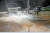 15일 충남 청양군 남양면 온직2리 마을회관 앞에서 살수차가 폭우로 인근 온직천이 범람하면서 쌓인 흙을 씻어내고 있다. 연합뉴스