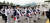 제77주년 광복절을 하루 앞둔 14일 오후 대전시 유성구 국립대전현충원에 한국광복군 선열 17위가 도착해 안장식에 앞서 충혼당으로 봉송되고 있다. 뉴스1