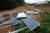 2020년 8월 집중호우로 인해 산사태 피해를 입은 충북 제천의 한 태양광 발전시설. [뉴스1]