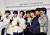 지난달 19일 서울 용산구 하이브엔터테인먼트에서 열린 2030 부산세계박람회 홍보대사 위촉식에서 방탄소년단(BTS). 뉴스1