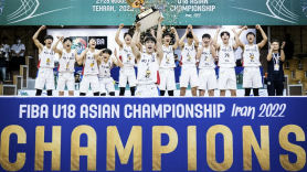 한국 U-18 농구, 일본 꺾고 22년 만에 亞 우승
